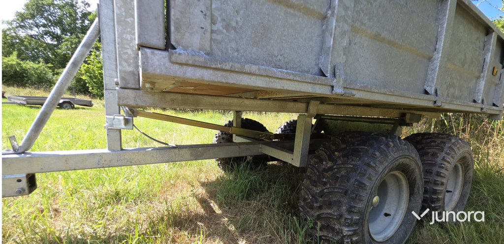 Tippvagn - 1,5 ton t fyrhjuling/UTV