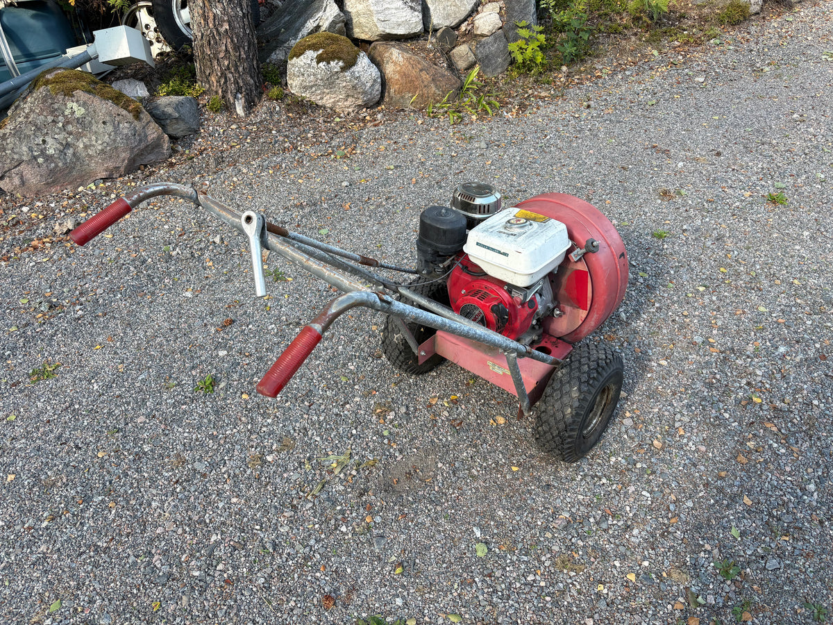 Lövblås på hjul