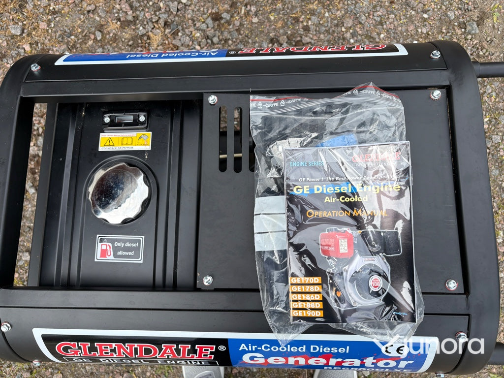 Dieselaggregat - Glendale, DP6500CLXE, 5,3 kW