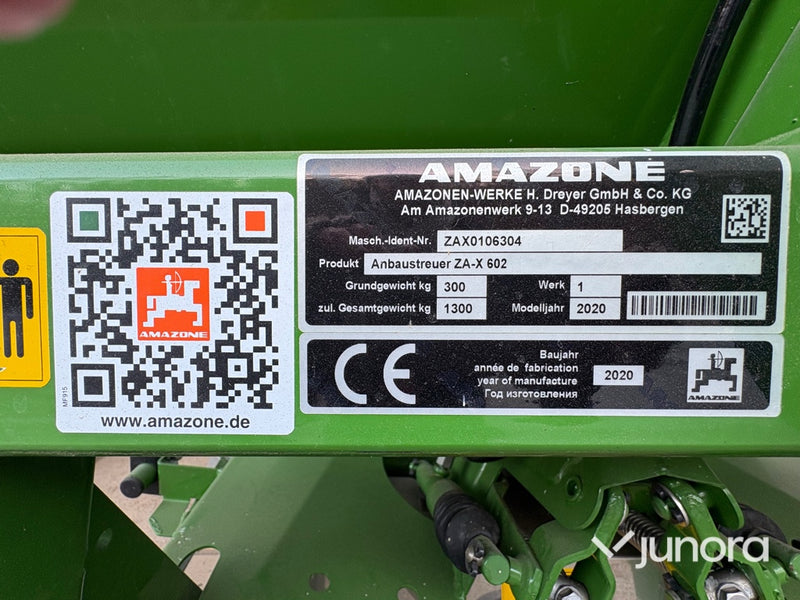 Gödselspridare – Amazone ZA-X 602