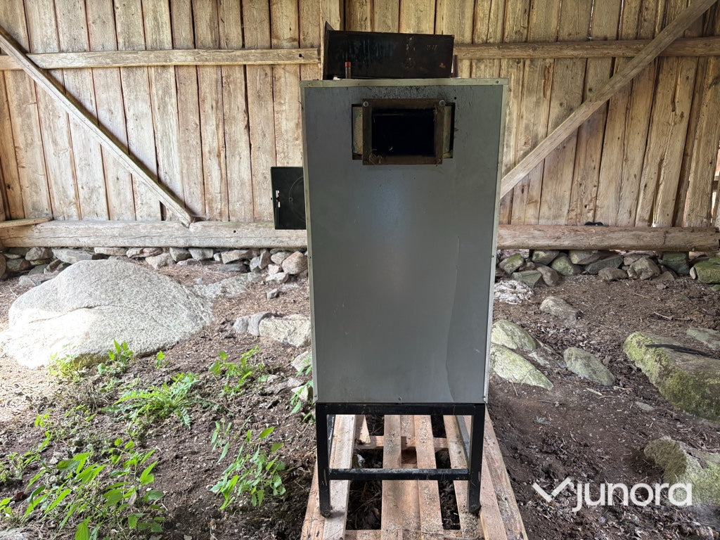 Vedpanna inkl. 2 st Borö 500L ackumulatortankar