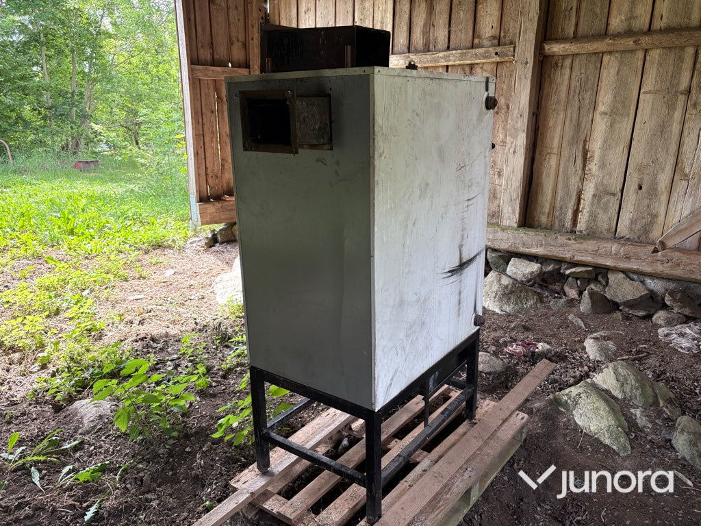 Vedpanna inkl. 2 st Borö 500L ackumulatortankar