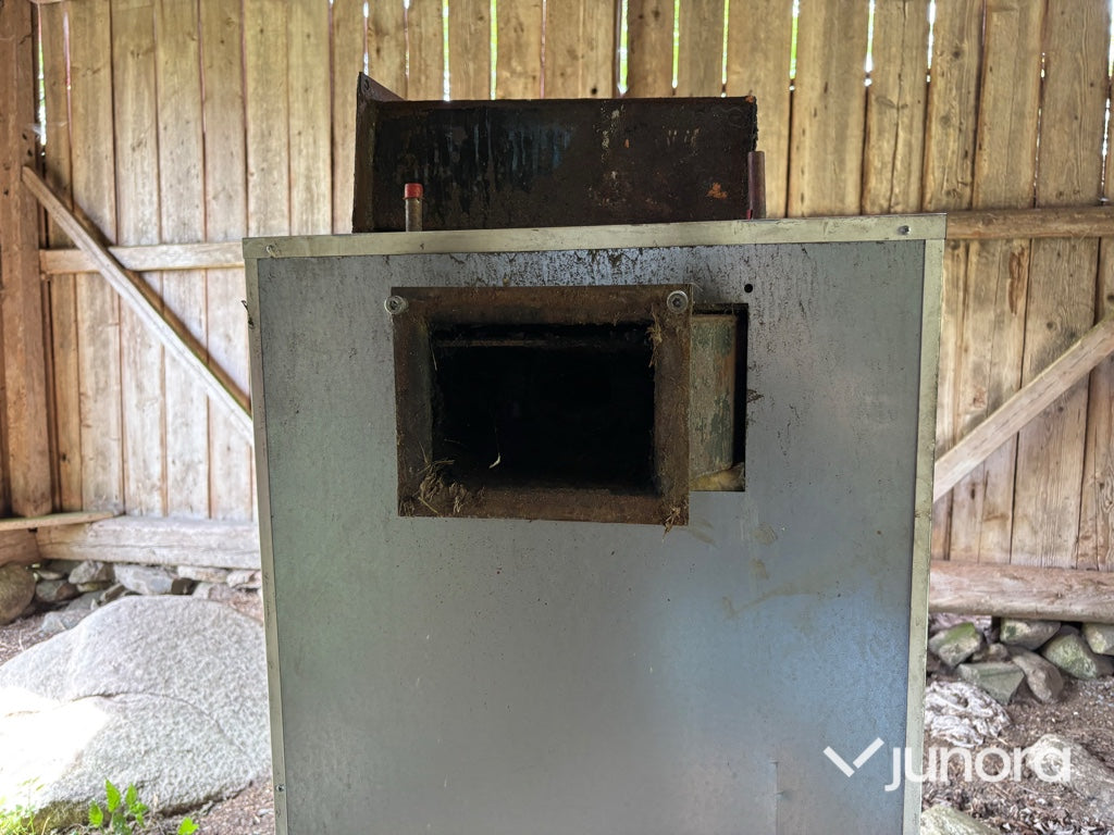 Vedpanna inkl. 2 st Borö 500L ackumulatortankar