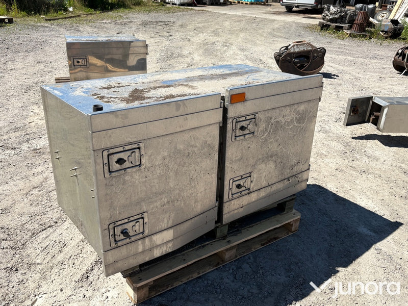 Rostfritt lastbilsskåp