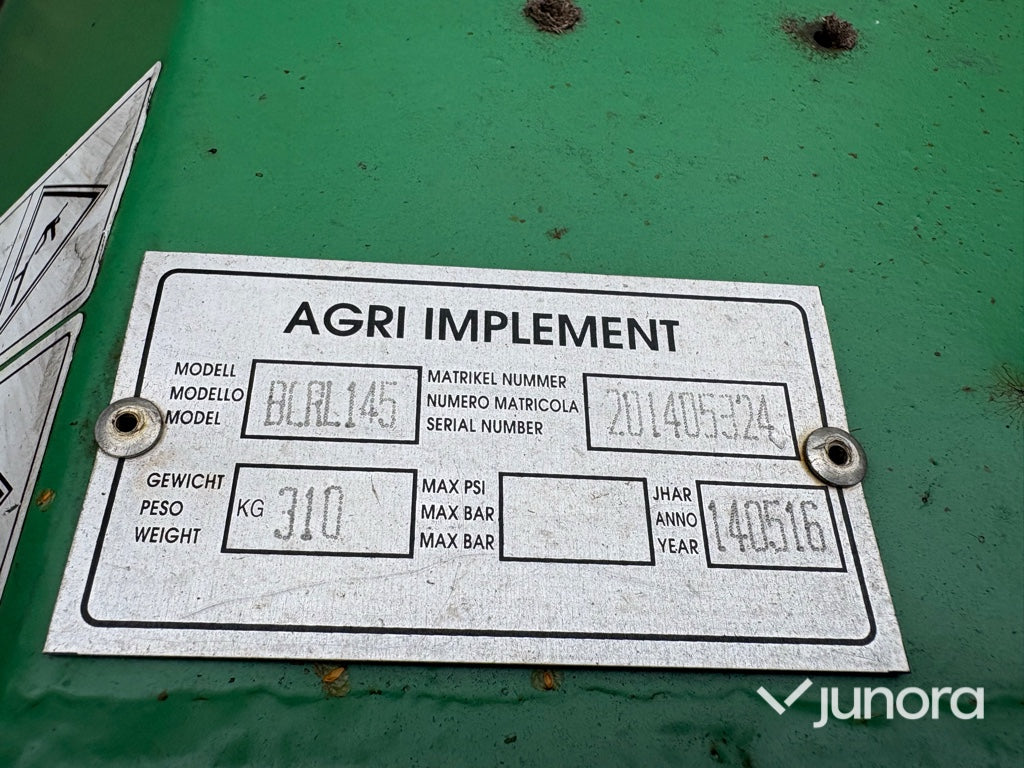 Slaghack Agri Implement AGRI 15
