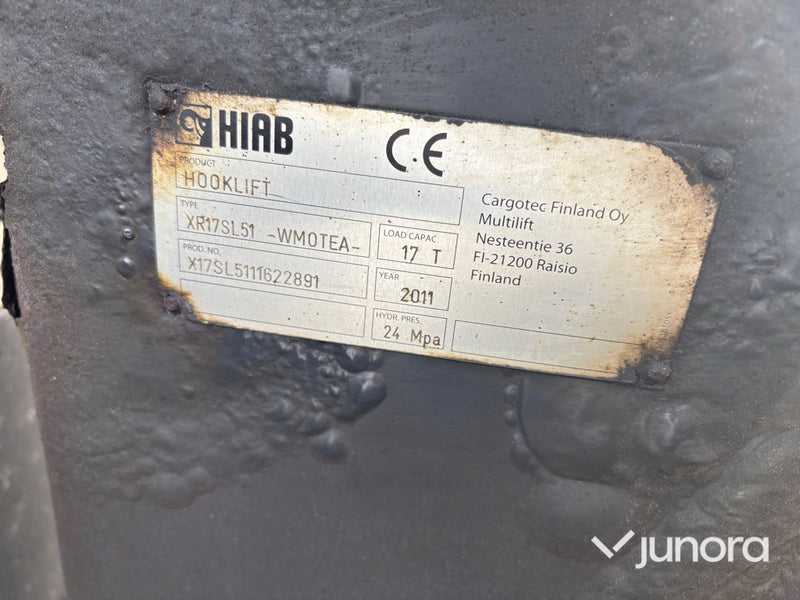 Kranväxlare - Scania, R480LB8X4*4HSA