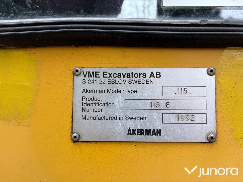 Bandgrävare Åkerman H5