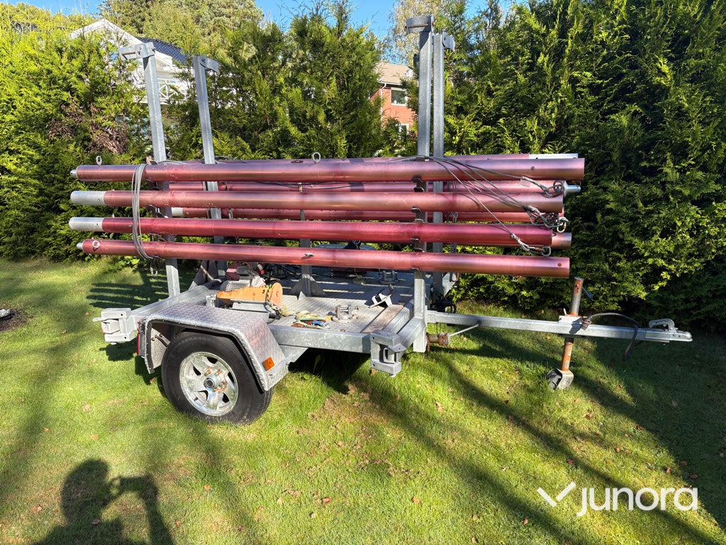Bungy Trampoline Mobil på kärra