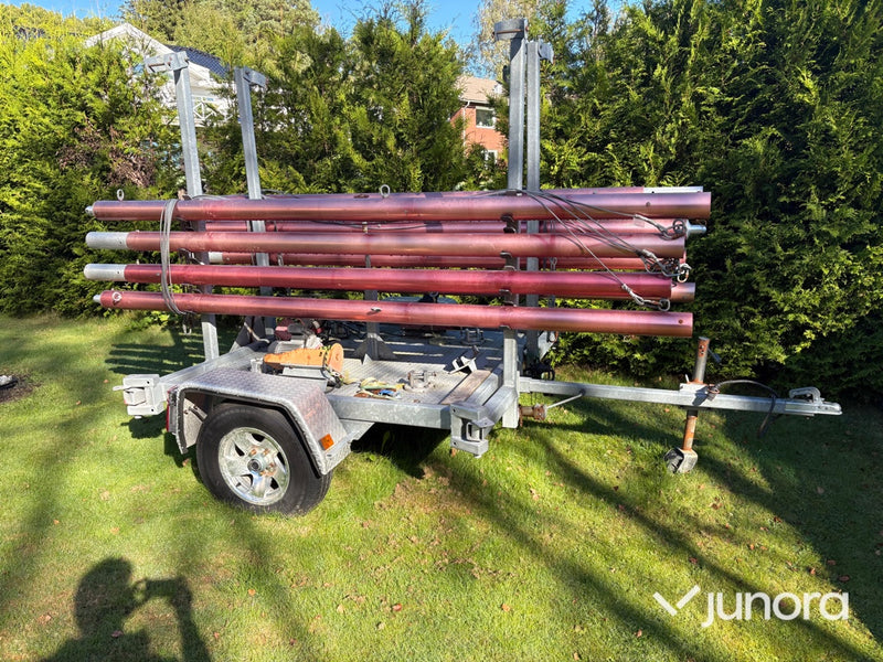 Bungy Trampoline Mobil på kärra