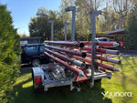 Bungy Trampoline Mobil på kärra