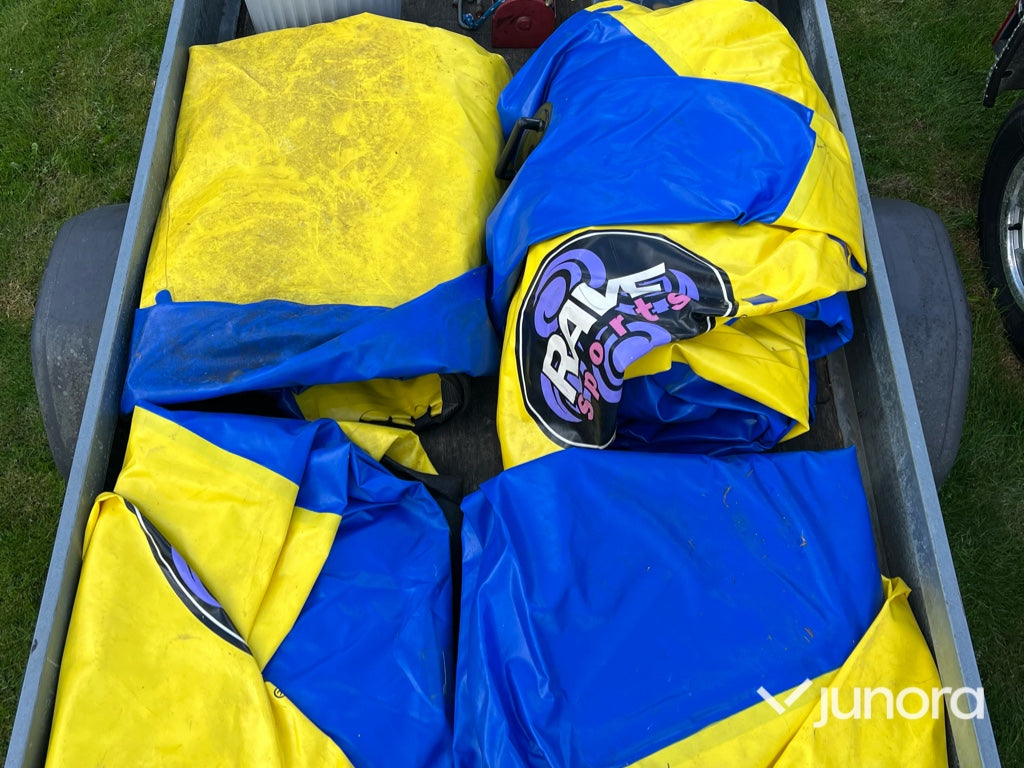 Bungy Trampoline Mobil på kärra