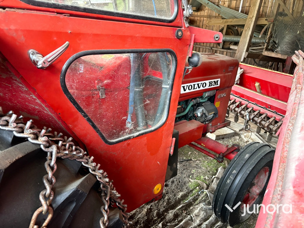 Traktor - Volvo-BM, T 430, Med vinsch