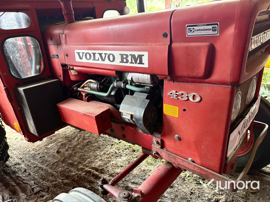 Traktor - Volvo-BM, T 430, Med vinsch