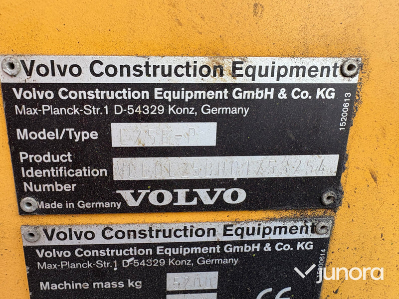 Hjullastare Volvo L25 B