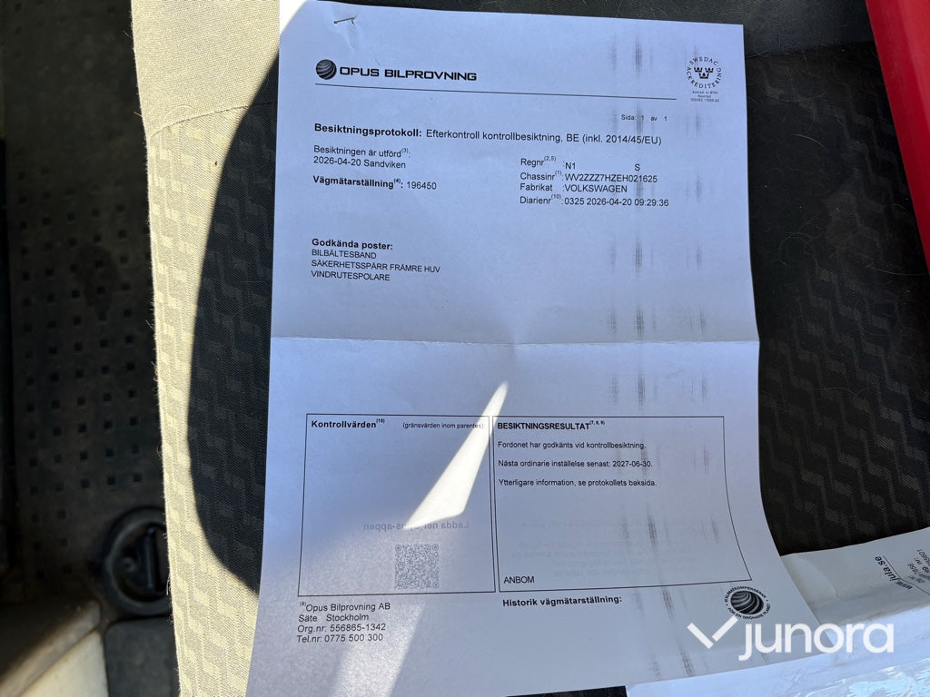 Transportbil - Volkswagen, Transporter T5, 2.0 TDI 4Motion