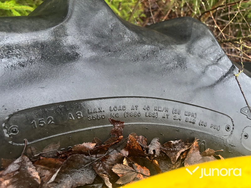 Dubbelmontage till traktor – 480/70R30 & 620/70R42