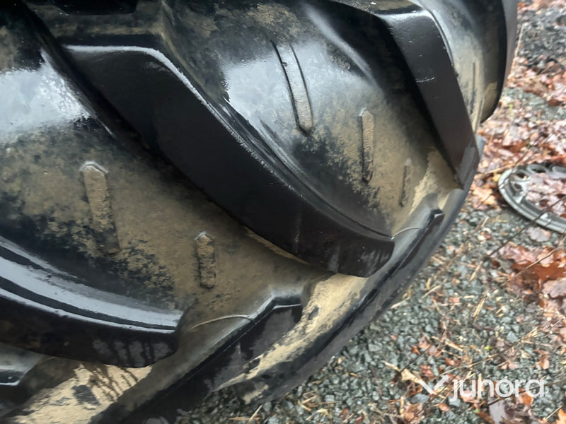 Dubbelmontage till traktor – 480/70R30 & 620/70R42