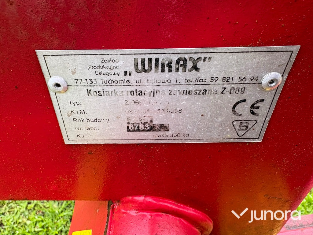 Slåttermaskin - Wirax Z-069
