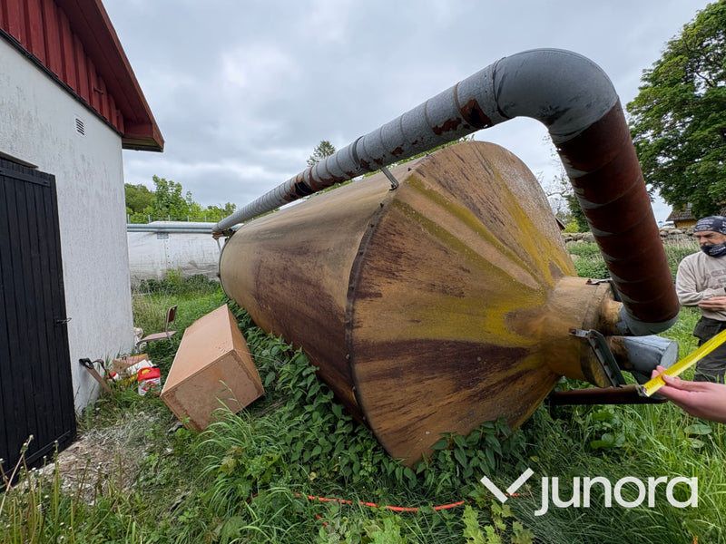 Glasfibersilo 18 kubik