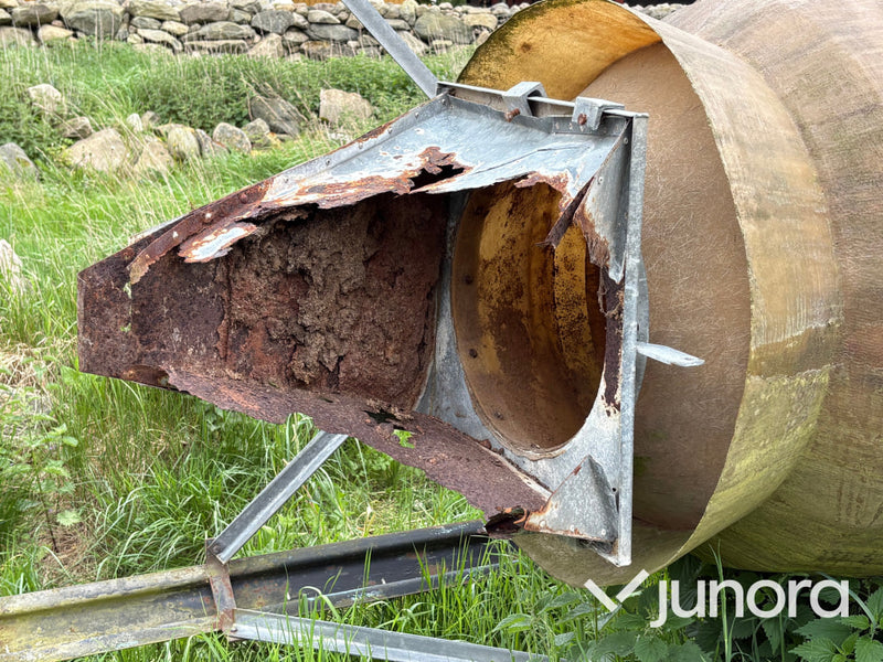 Glasfibersilo 18 kubik