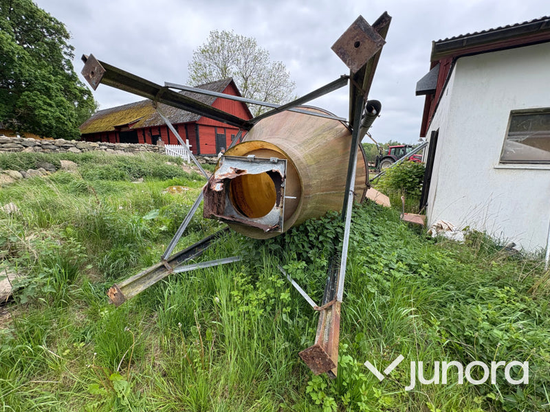 Glasfibersilo 18 kubik