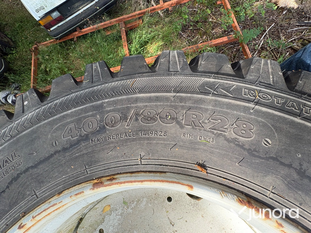 Komplett hjulsats, 4 st – Valtra 6850