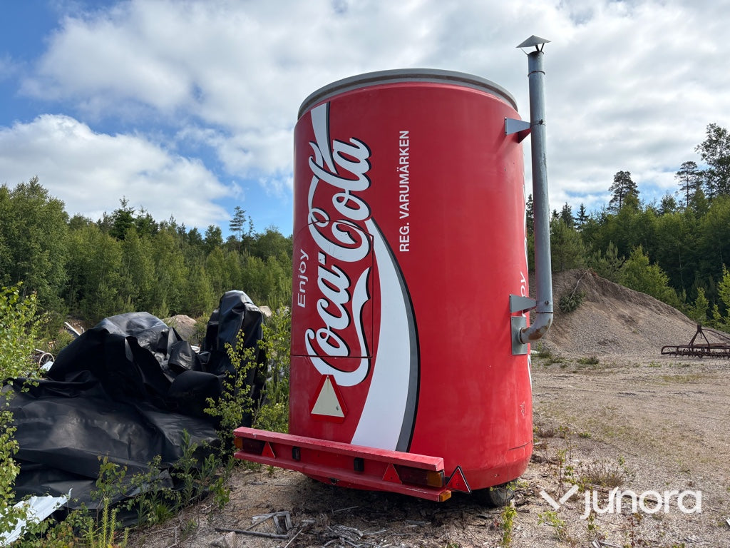 Bastu - Mobil vedeldad bastu på släpvagn