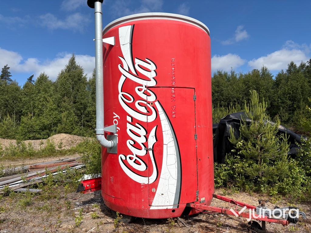 Bastu - Mobil vedeldad bastu på släpvagn