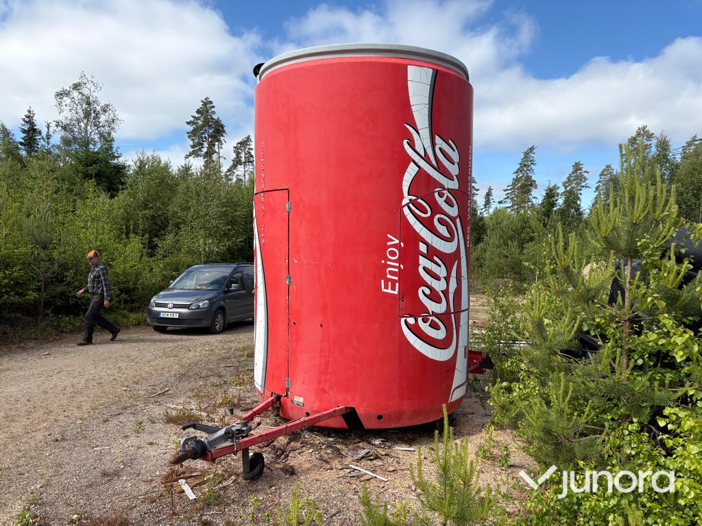 Bastu - Mobil vedeldad bastu på släpvagn