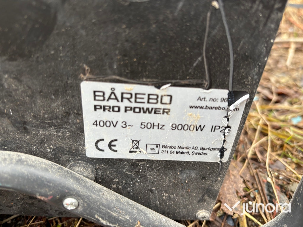 Värmefläkt - Bårebo Pro-Power