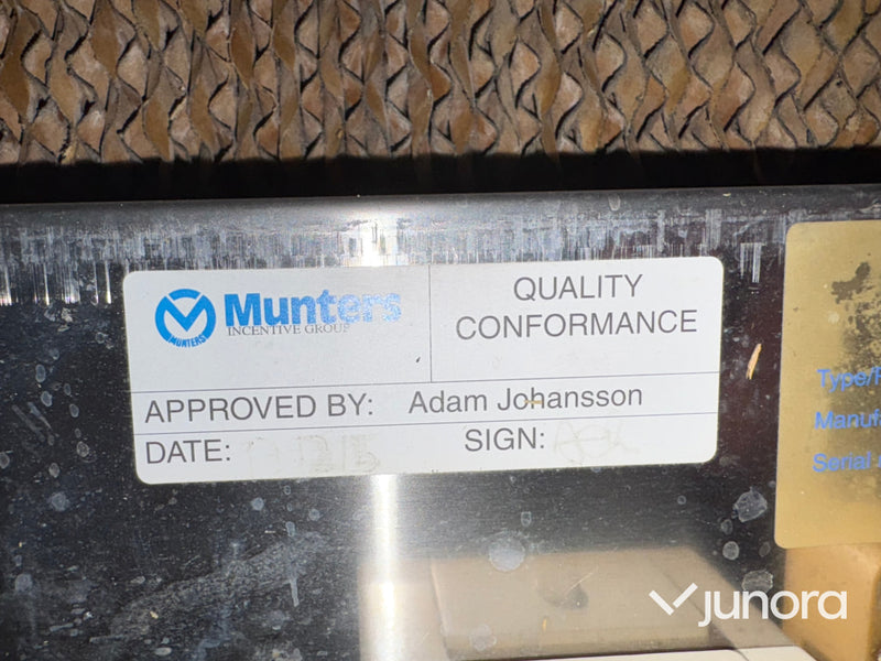 Munters MLT 800 + Munters Humimax 4000