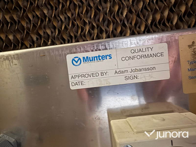 Munters MLT 800 + Munters Humimax 4000