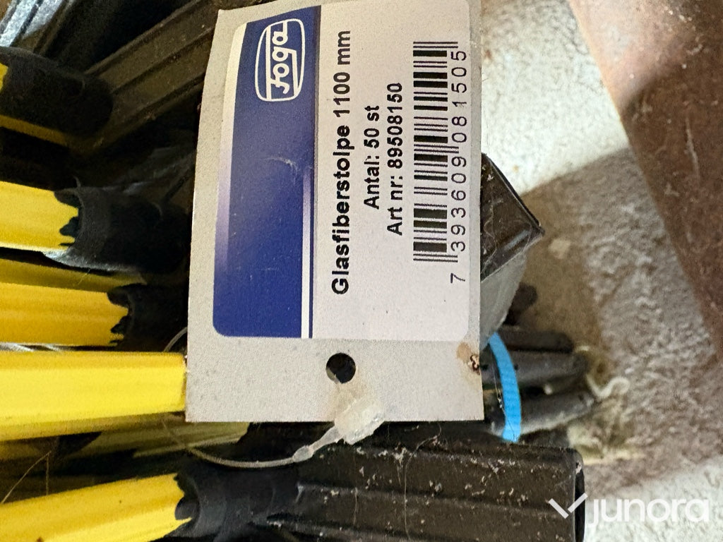 Glasfiberstolpar Foga