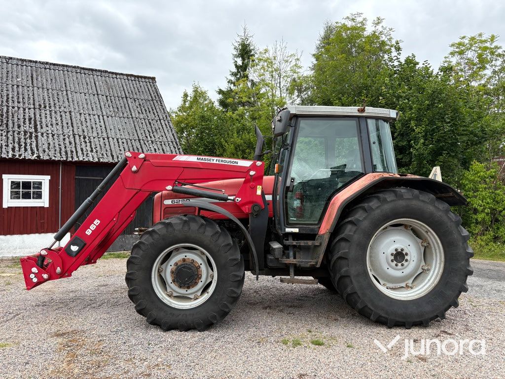 Traktor med lastare - Massey Ferguson 6290
