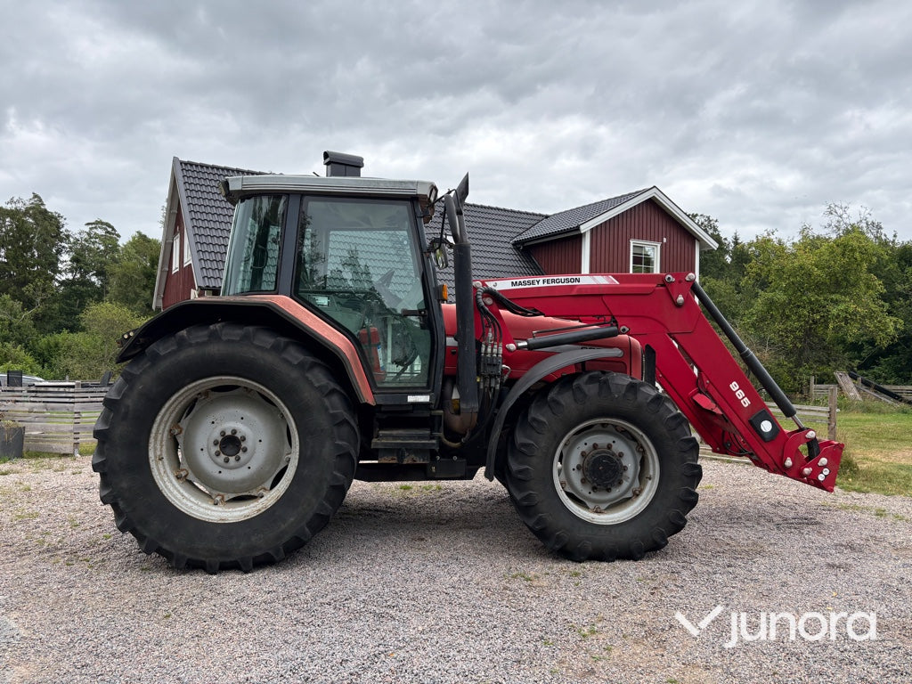 Traktor med lastare - Massey Ferguson 6290