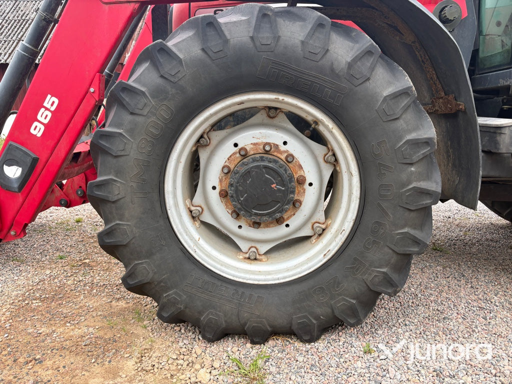 Traktor med lastare - Massey Ferguson 6290
