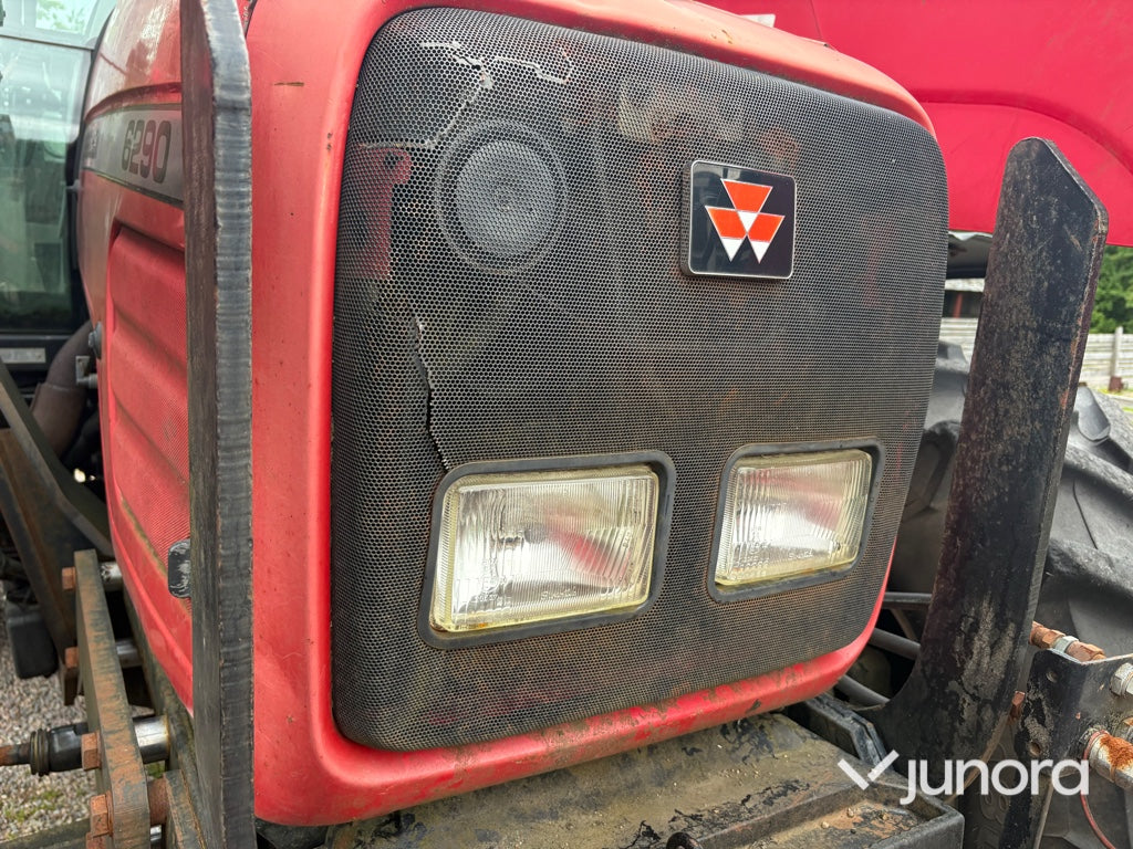 Traktor med lastare - Massey Ferguson 6290