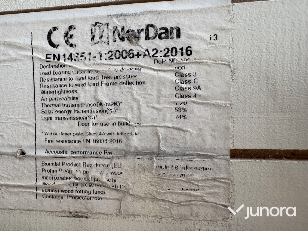 Ytterdörrar - NorDan, NTech Villa, 4st