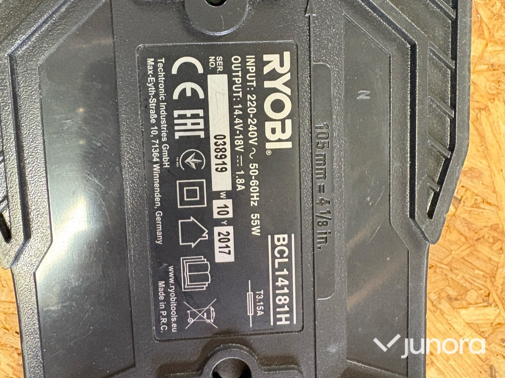 Batteriladdare - Ryobi
