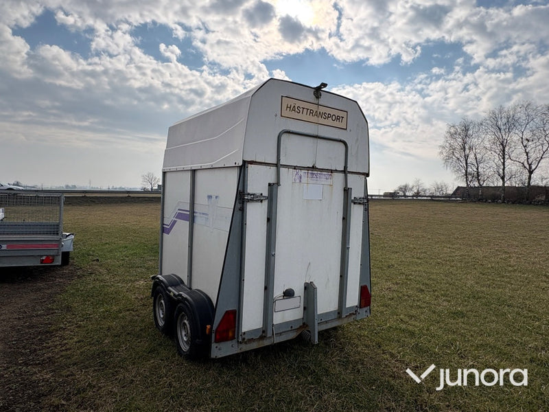 Hästtransport - Värmlansvagnen,  H2-1360B, Boggie