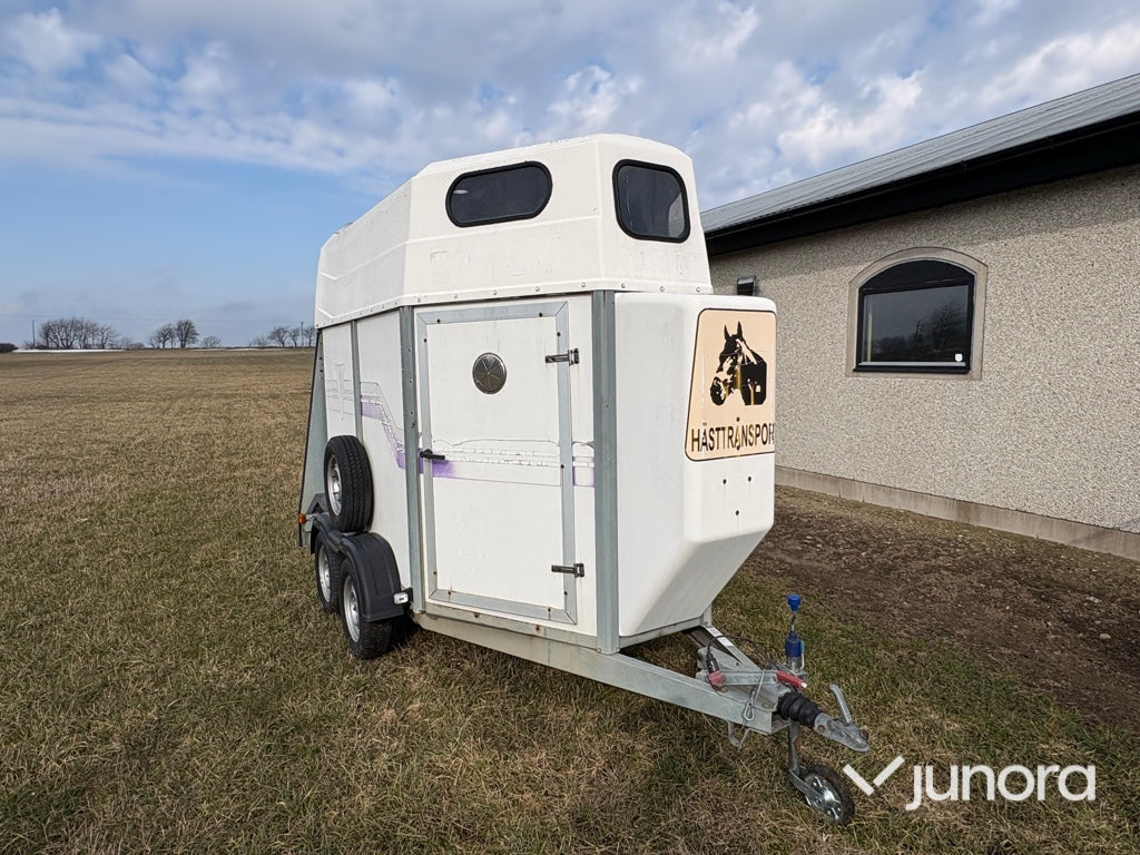 Hästtransport - Värmlansvagnen,  H2-1360B, Boggie