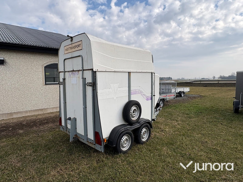 Hästtransport - Värmlansvagnen,  H2-1360B, Boggie