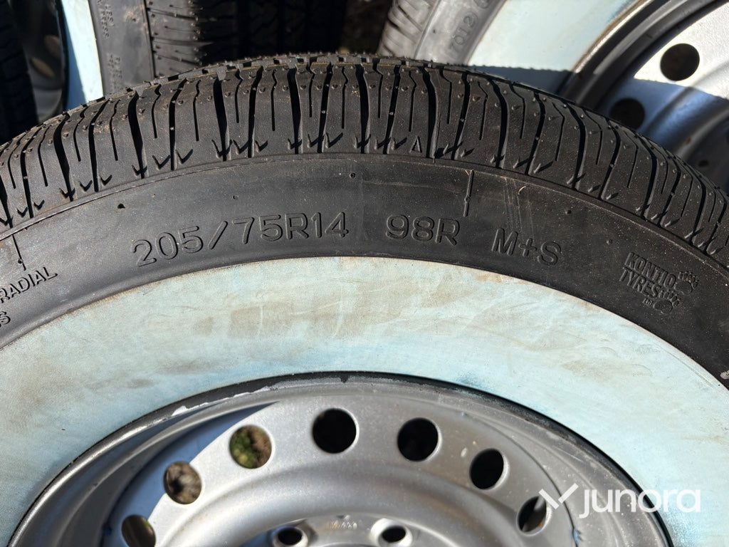 Hjul Kontio WhitePaw 205/75 R14 4 st