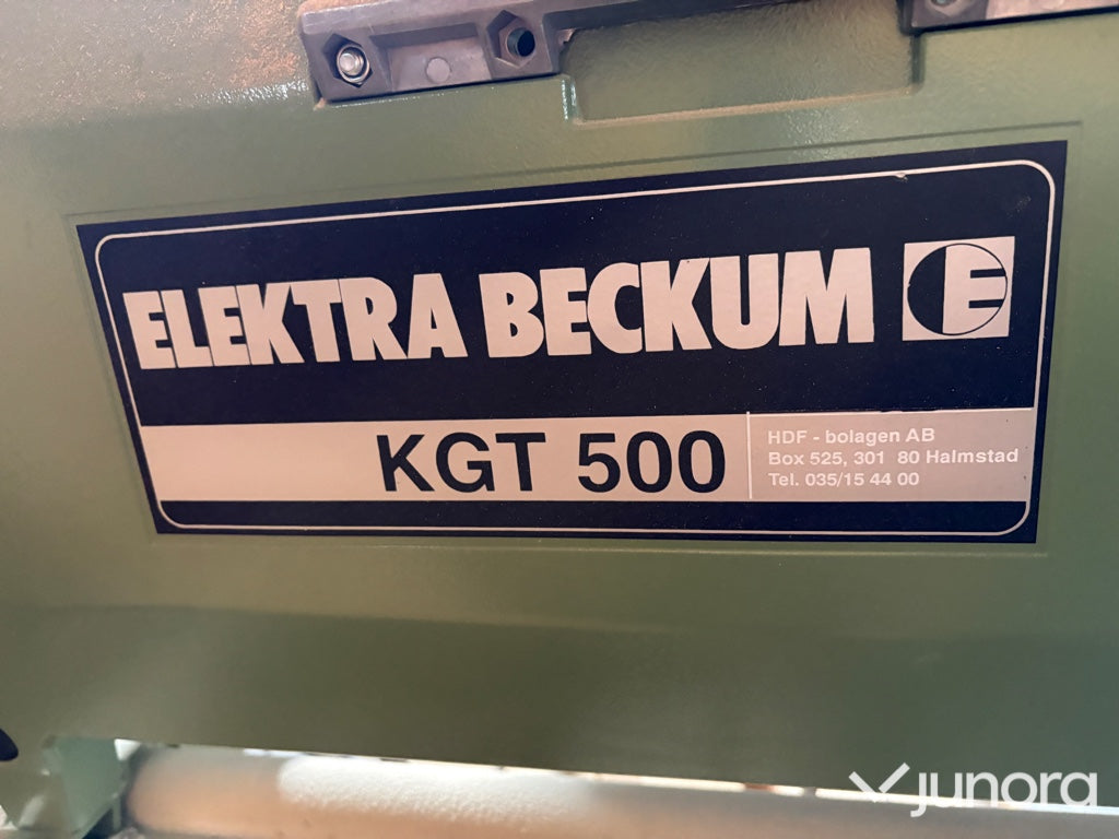 Bänksåg/geringssåg Elektra Beckum KGT 500