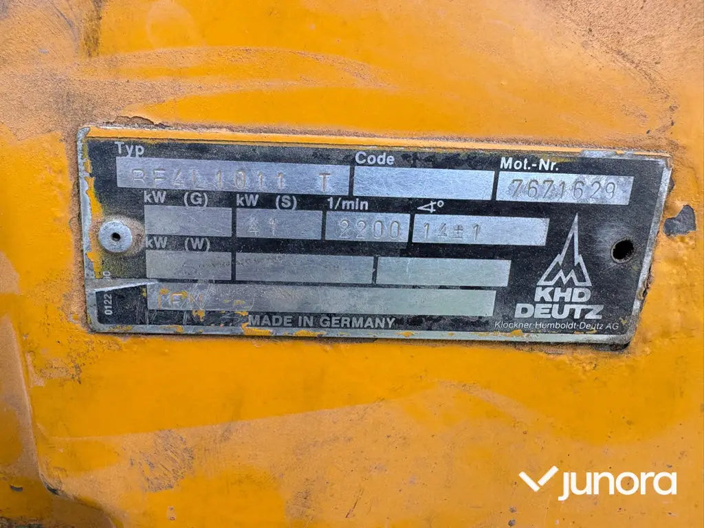 Hjullastare - Zettelmeyer, ZL 602