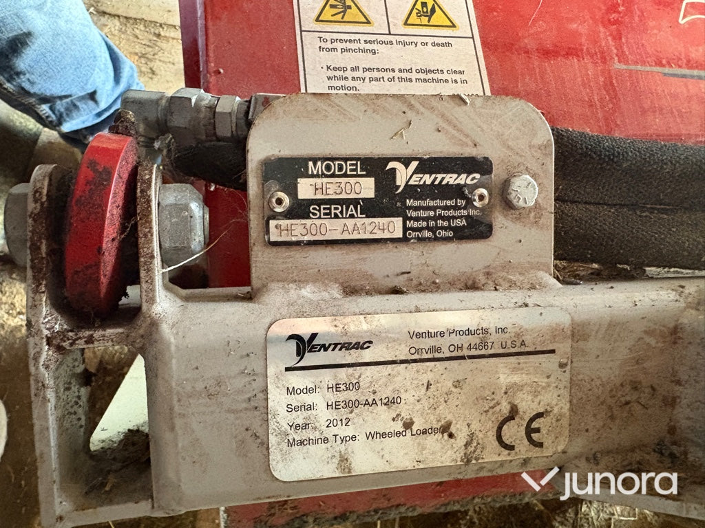 Redskapsbärare + Redskap - Ventrac, LT3000