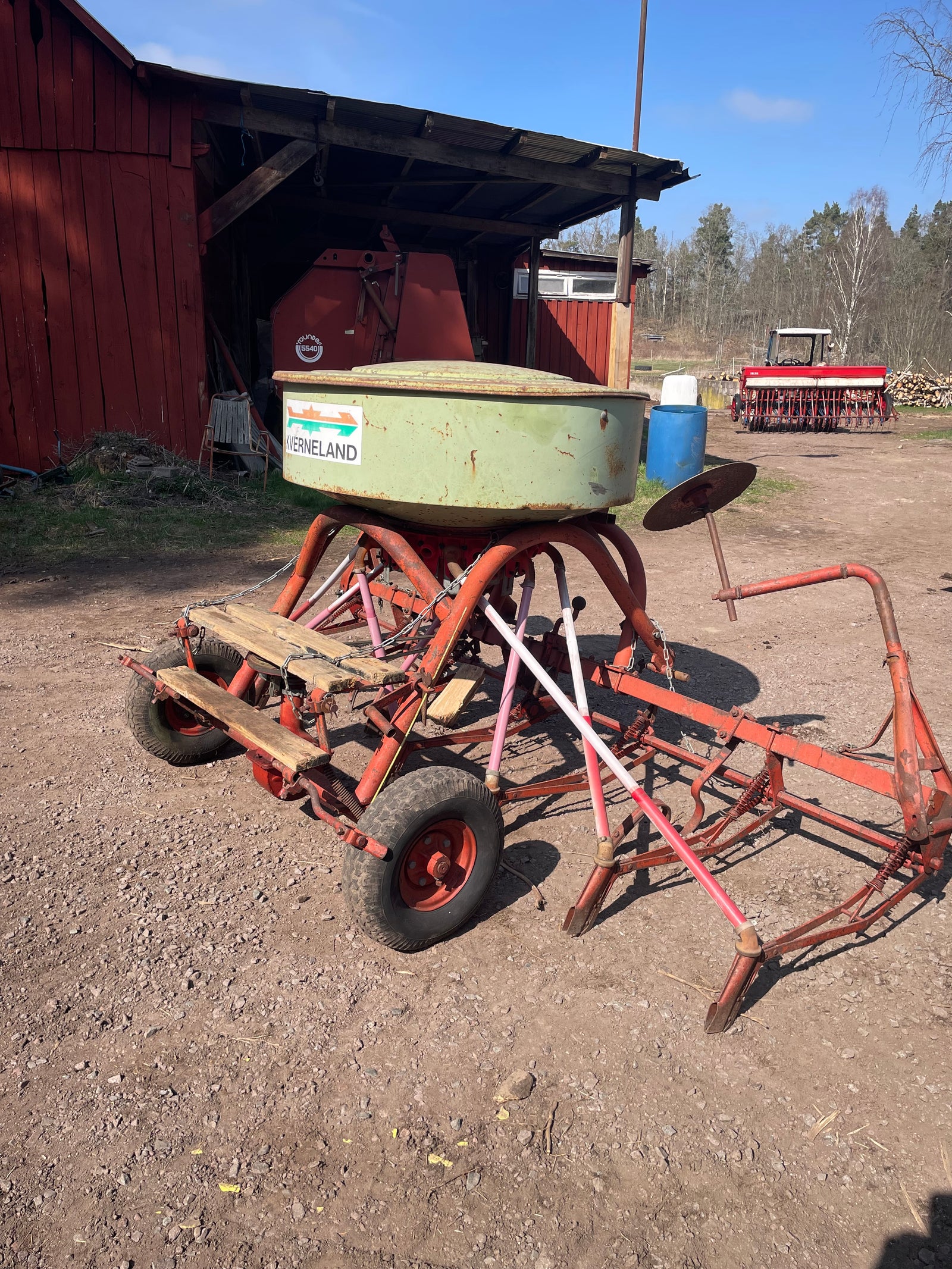 Kverneland såmaskin