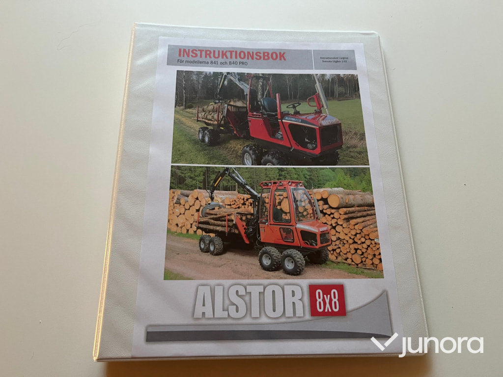 Miniskotare - Alstor, 840 PRO, Kombimaskin