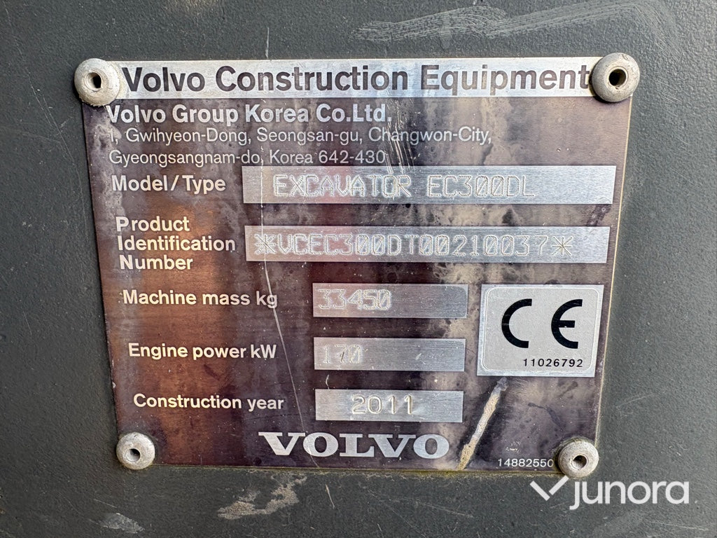Bandgrävare - Volvo, EC300DL