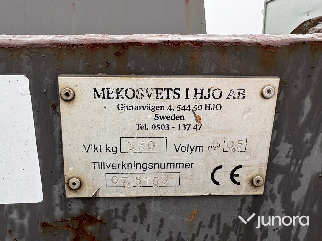 Planeringskopa med krage Hjo mekaniska